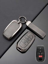Toyota Key Genuine Leather & Metal Frame