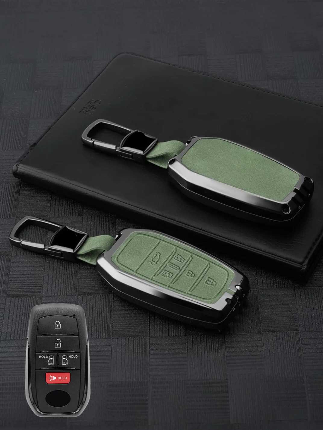 Genuine Alcantara Toyota Key Fob Cover