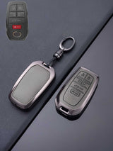 Toyota Key Genuine Leather & Metal Frame