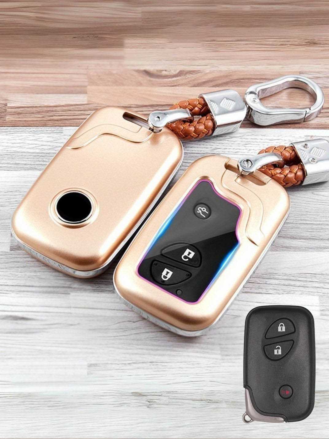 Premium Visible-Button Lexus Key Shell