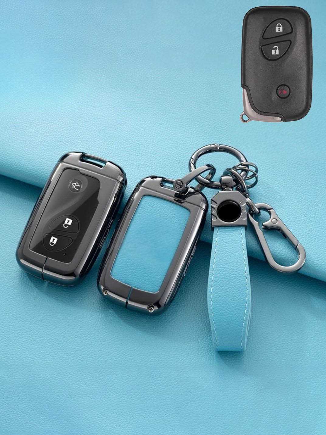Premium Visible-Button Lexus Key Shell