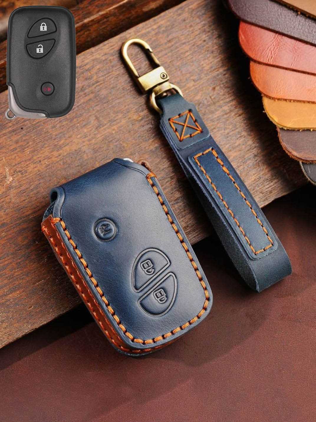 Premium Genuine Leather Lexus Key Cover