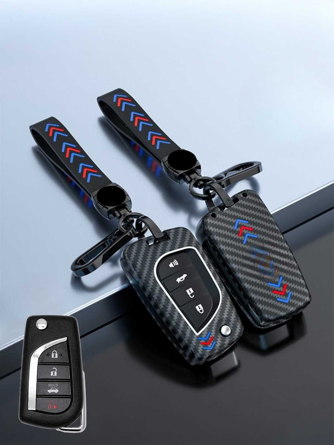 Shockproof Protective Toyota Key Fob Cover