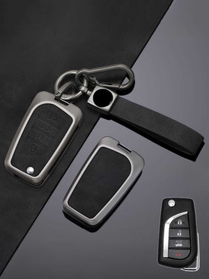 Premium Genuine Leather Toyota Key Cover