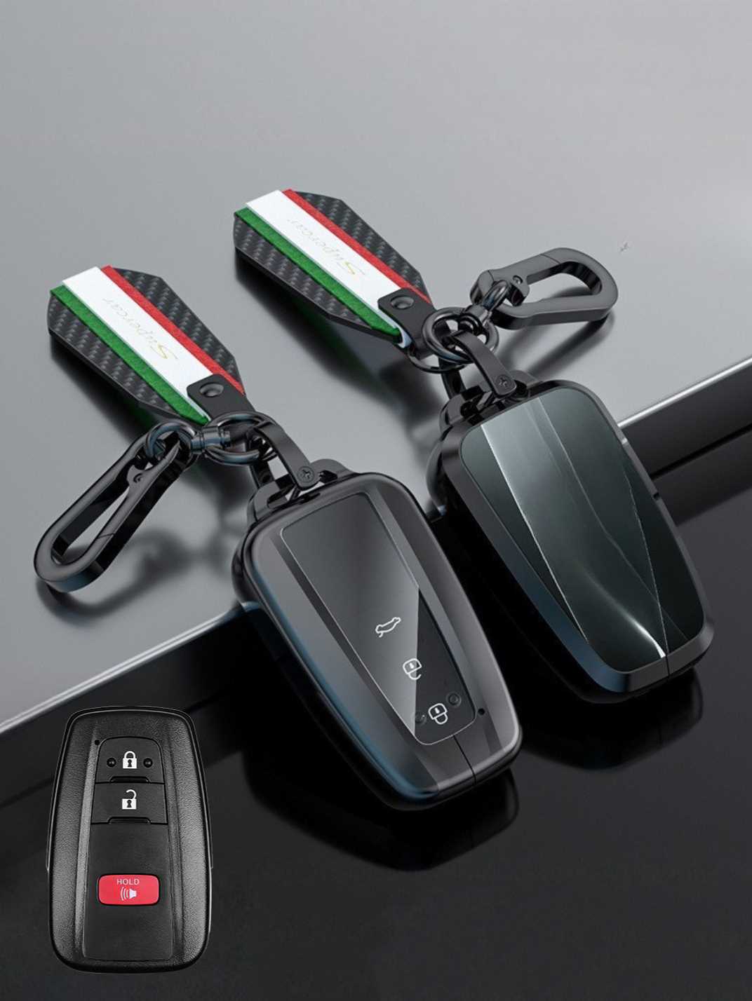 Visible Button Toyota Key Protector Shell