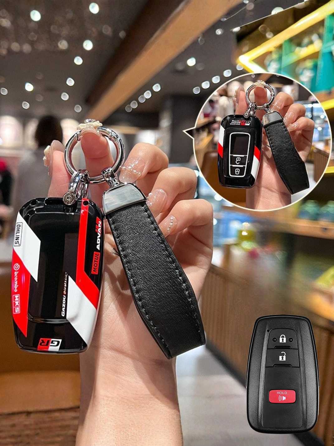 Shockproof Protective Toyota Key Fob Cover