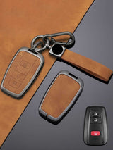 Premium Genuine Leather Toyota Key Cover