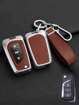 Premium Visible-Button Toyota Key Shell