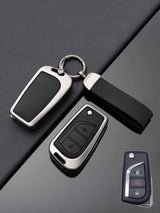 Premium Genuine Leather Toyota Key Cover