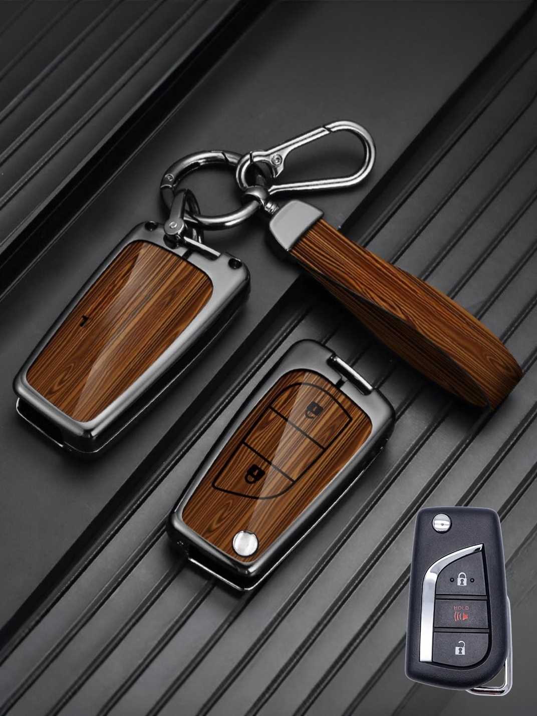 Heavy-Duty Zinc Alloy Toyota Key Fob Cover