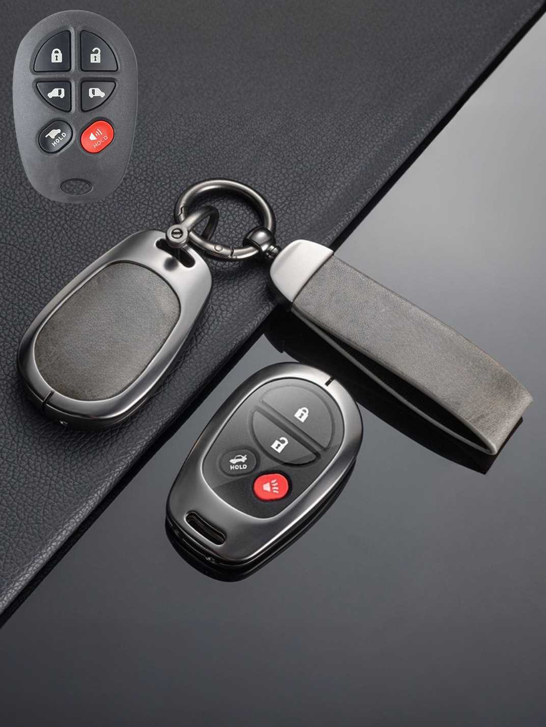 Premium Visible-Button Toyota Key Shell