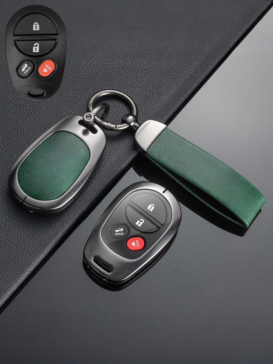 Premium Visible-Button Toyota Key Shell