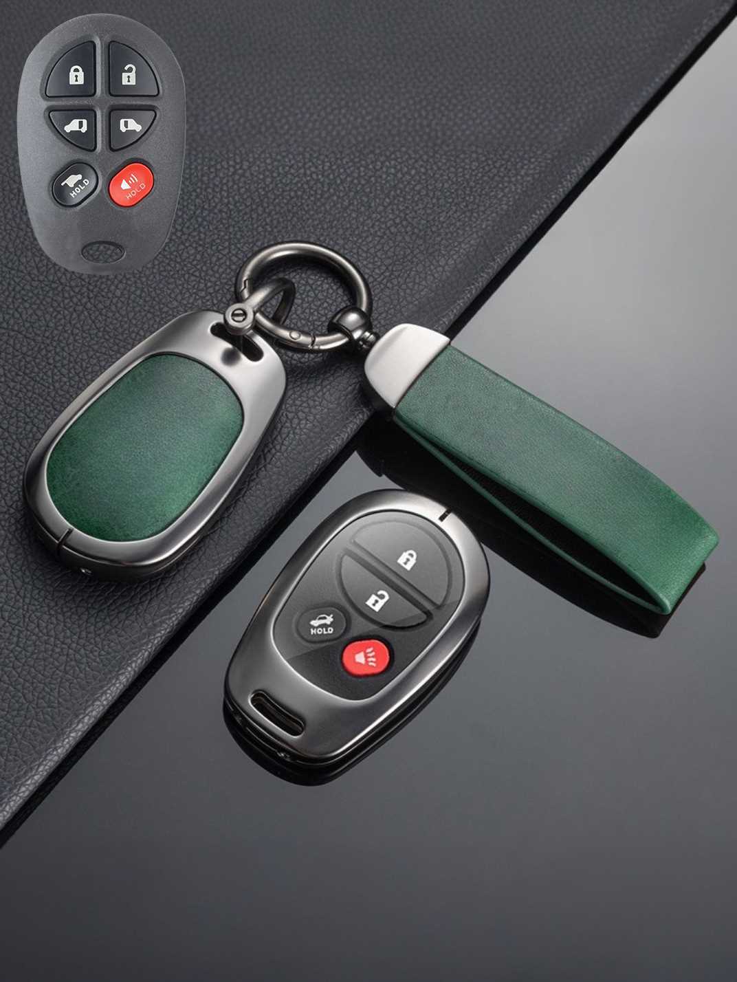 Premium Visible-Button Toyota Key Shell