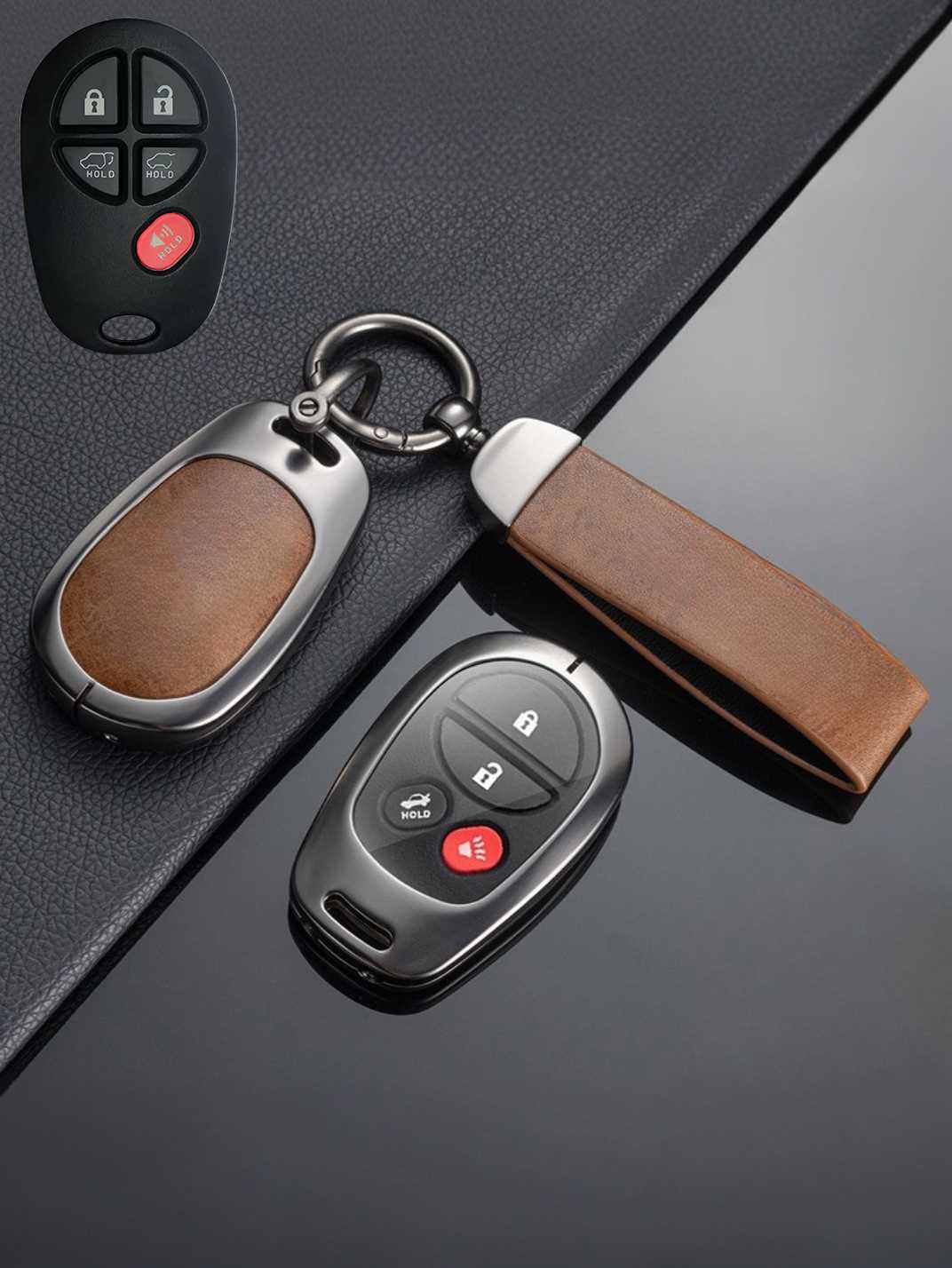 Premium Visible-Button Toyota Key Shell