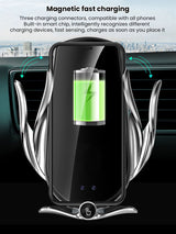 Automatisches kabelloses Telefonladegerät