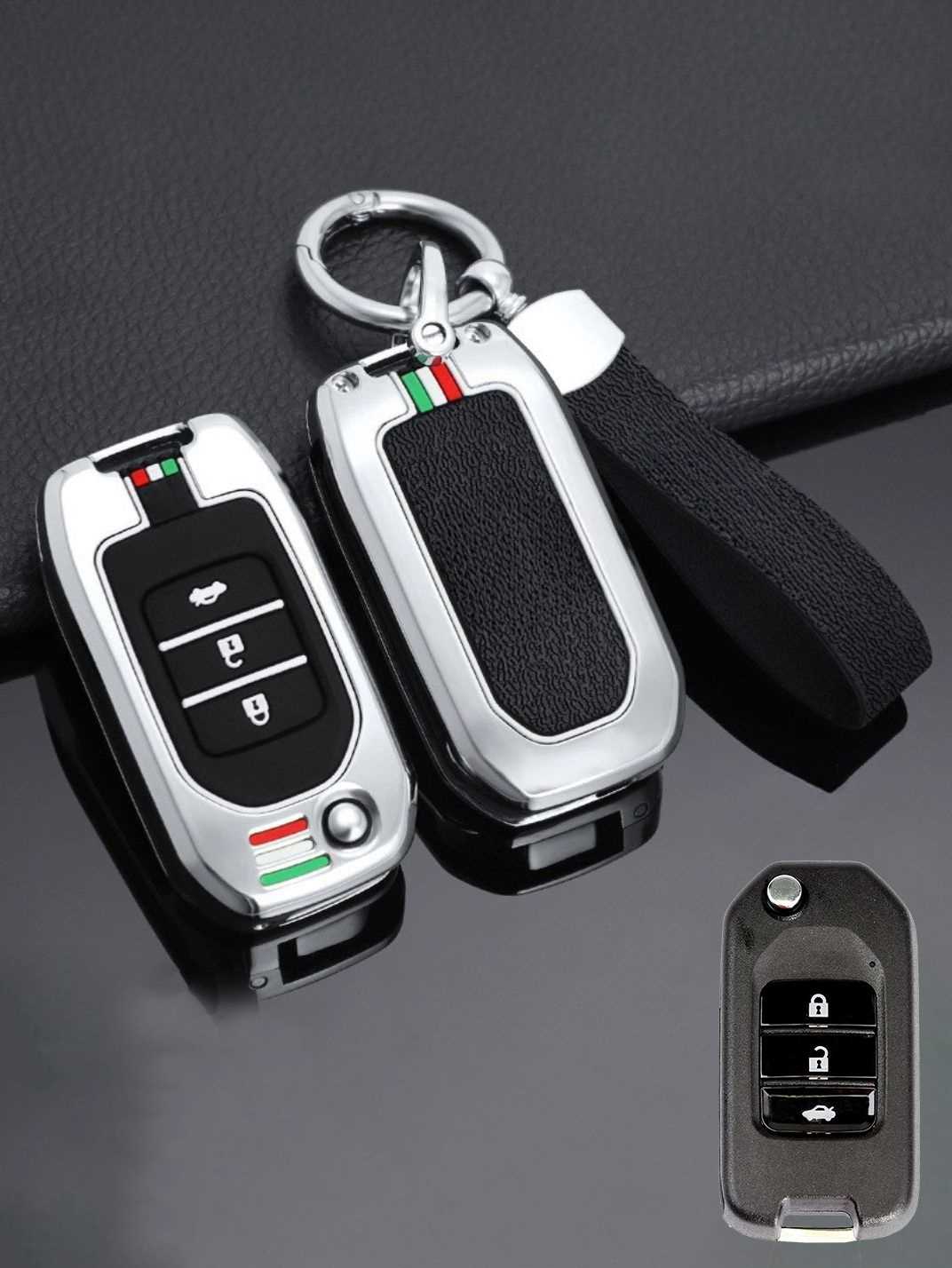 Premium Alloy Honda Key Fob Cover