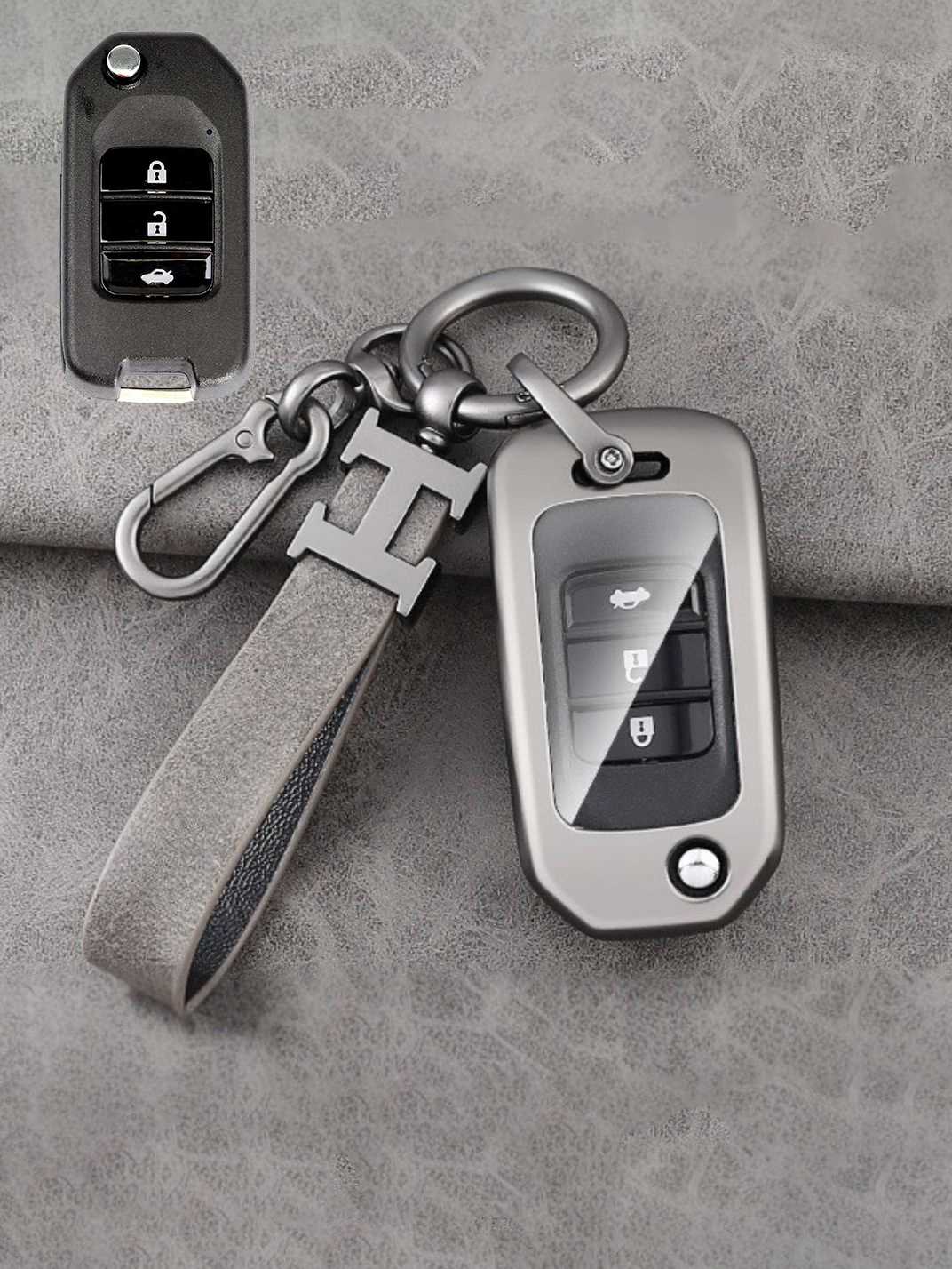 Premium Visible-Button Honda Key Shell