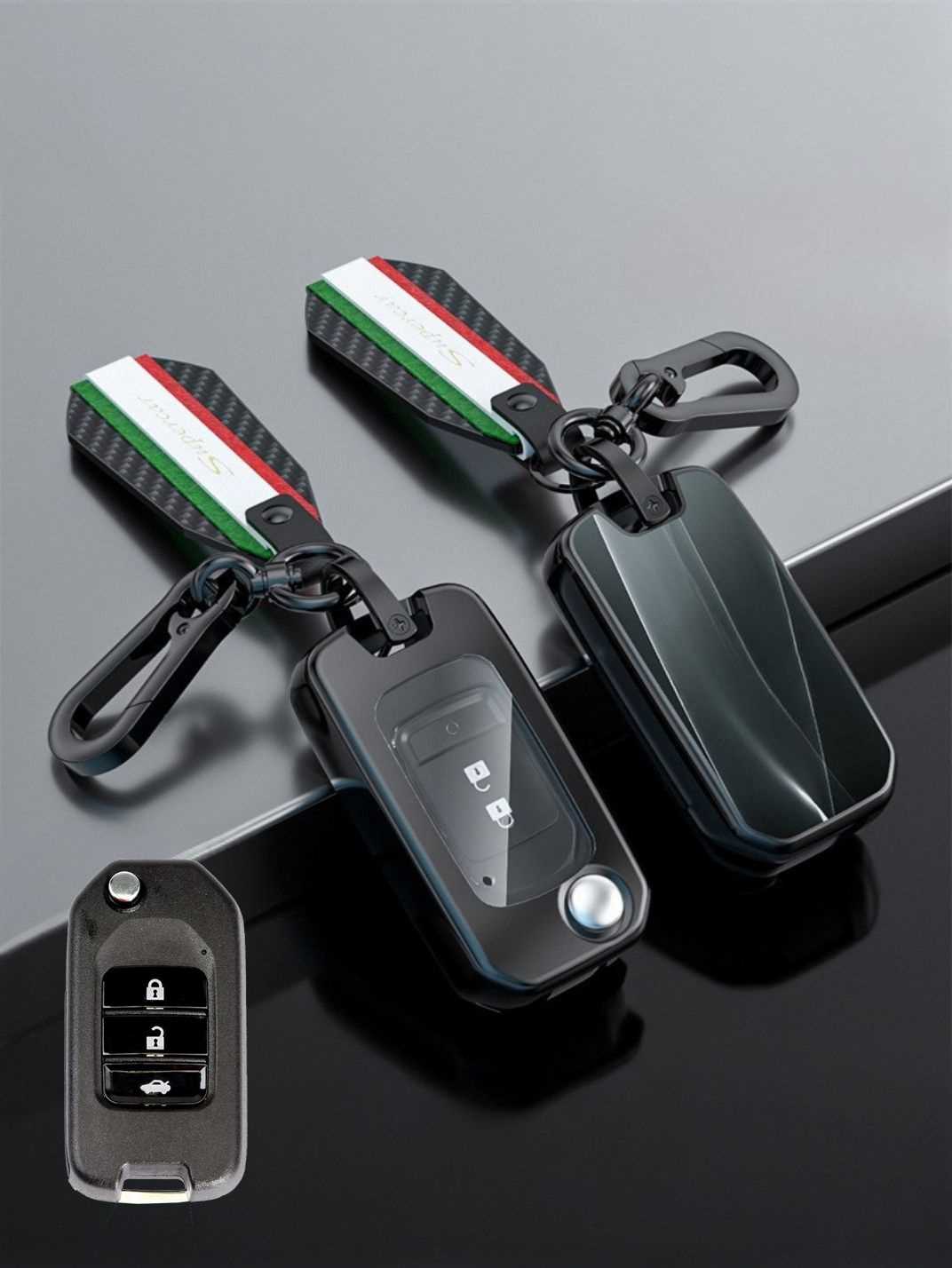 Visible Button Honda Key Protector Shell