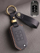 Premium Genuine Leather Honda Key Cover