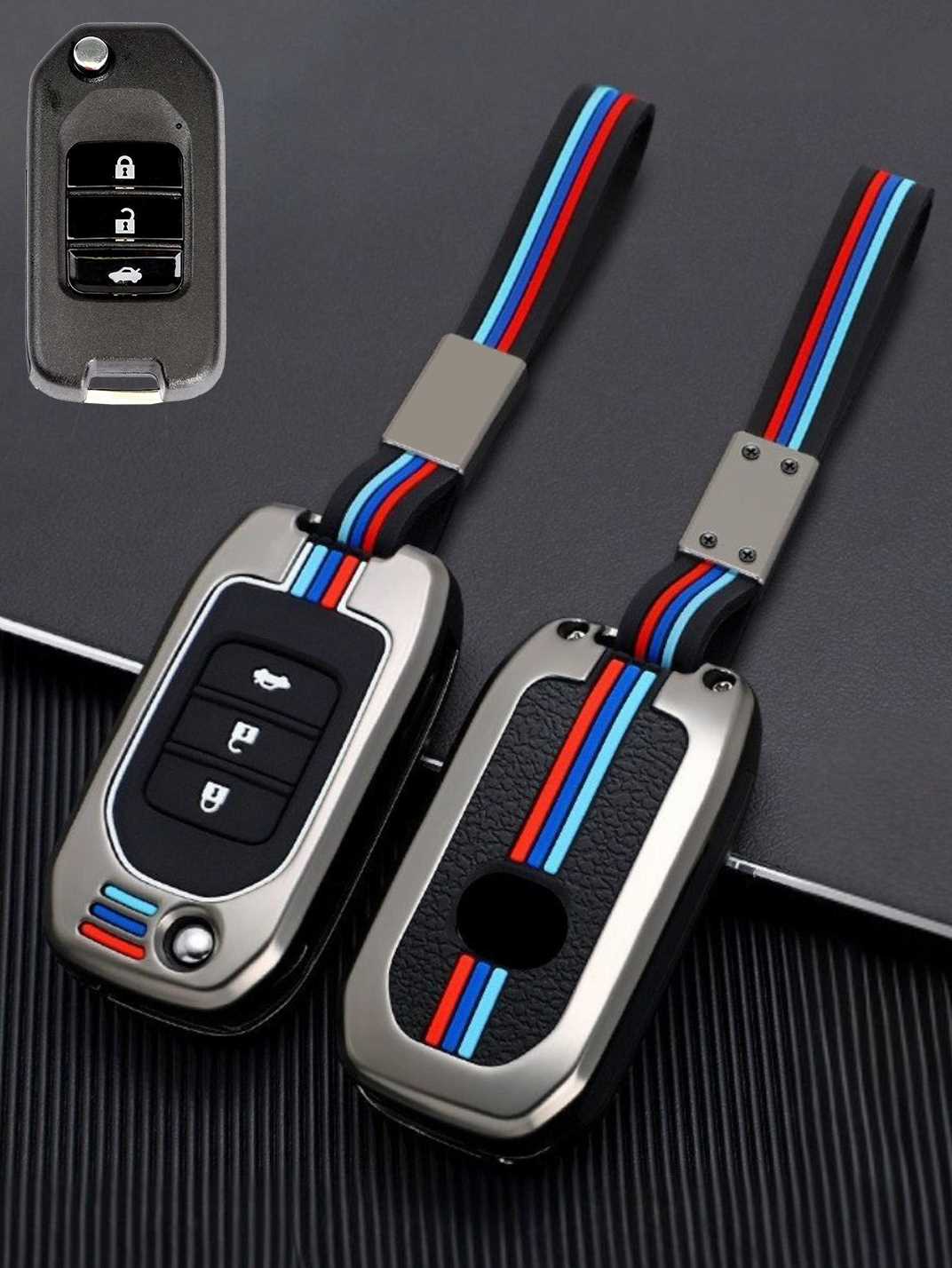 Premium Alloy Honda Key Fob Cover