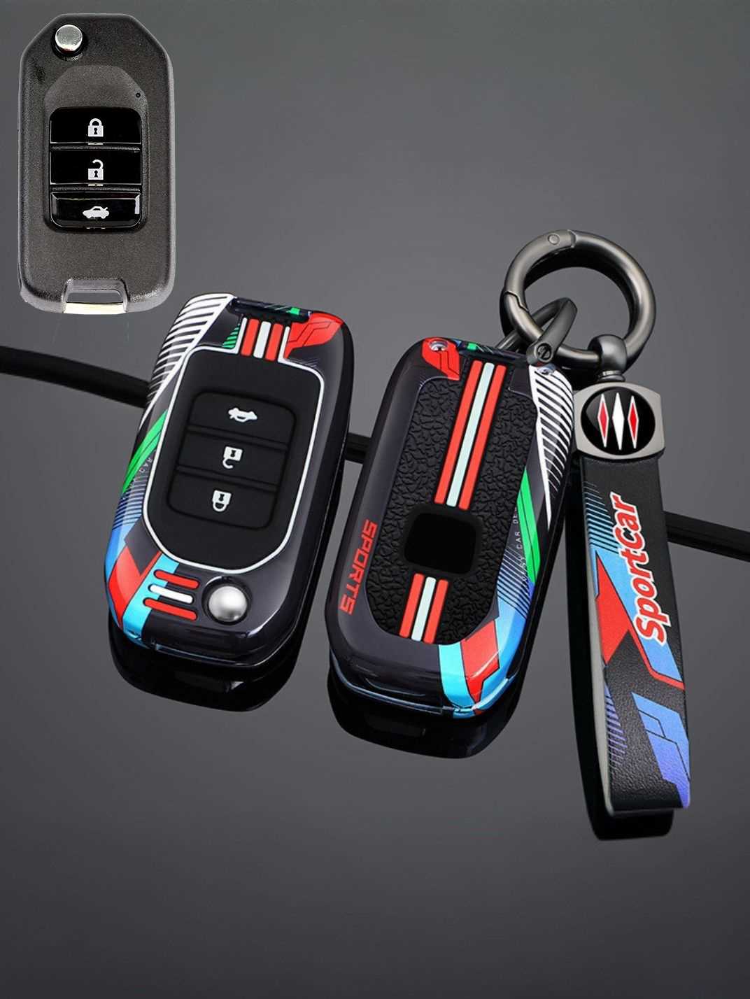 Premium Alloy Honda Key Fob Cover