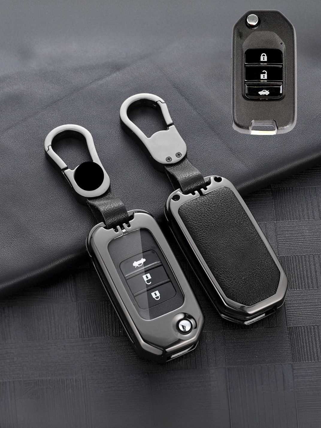 Premium Visible-Button Honda Key Shell