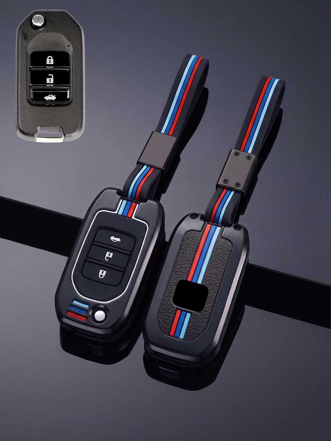 Luxury Colored Alloy Honda Key Fob Case