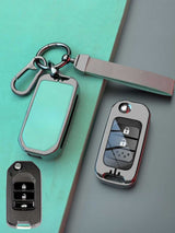 Premium Visible-Button Honda Key Shell