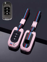 Luxury Colored Alloy Honda Key Fob Case