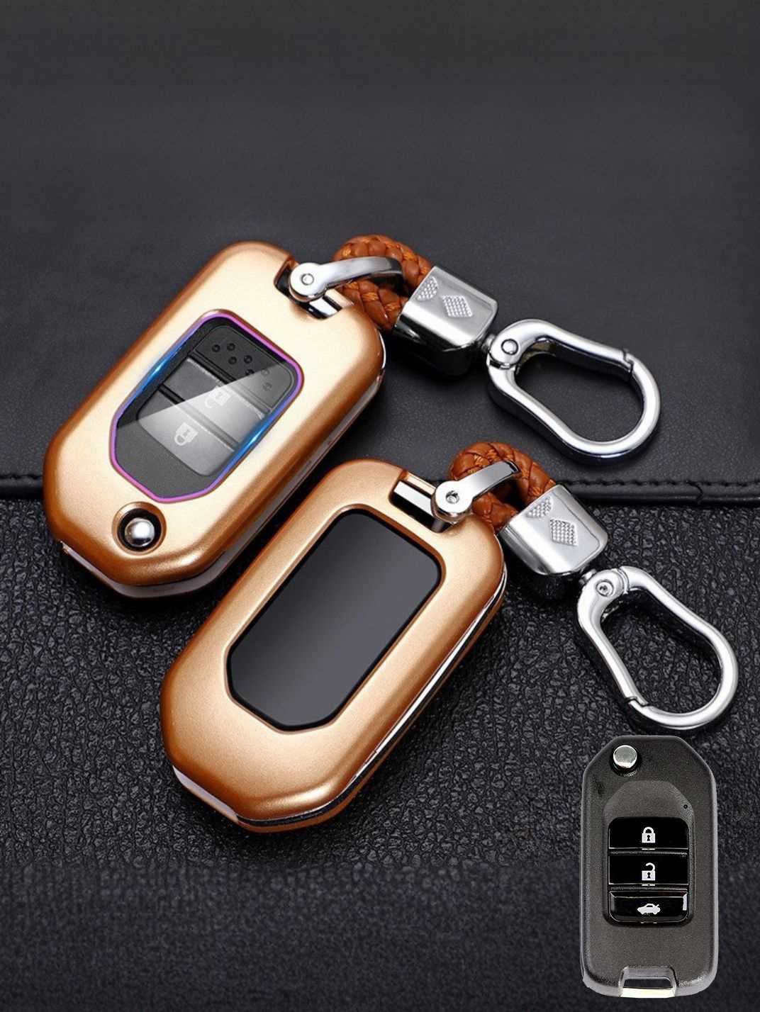Premium Visible-Button Honda Key Shell