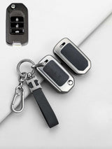 Premium Genuine Leather Honda Key Cover