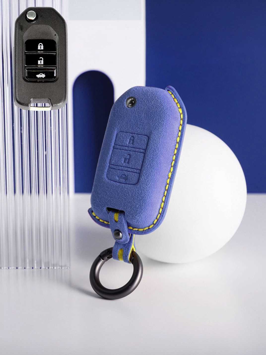 Genuine Alcantara Honda Key Fob Cover