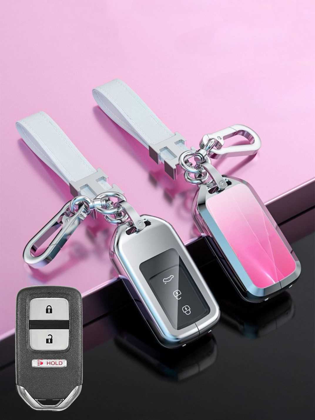 Visible Button Honda Key Protector Shell