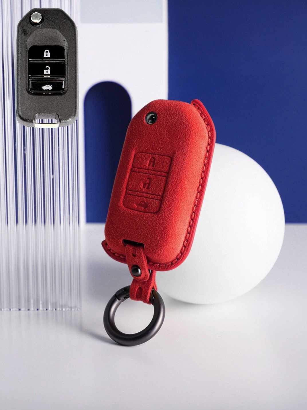 Genuine Alcantara Honda Key Fob Cover