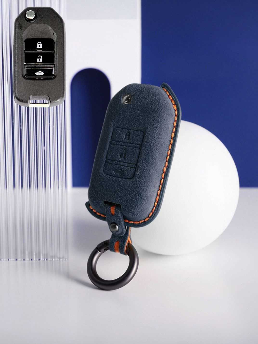 Genuine Alcantara Honda Key Fob Cover