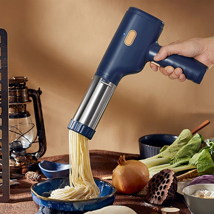4-Shape Pasta Maker Handheld Auto Noodle Extruder Electric Pasta