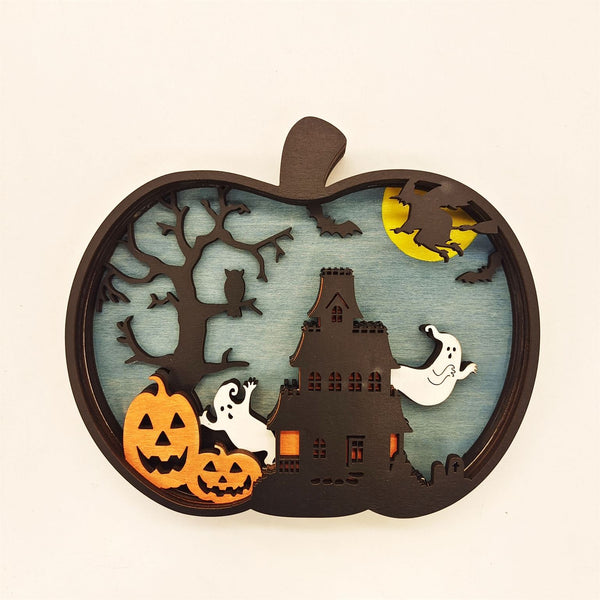 Martoffes™ Halloween Wooden Pumpkin Decorations