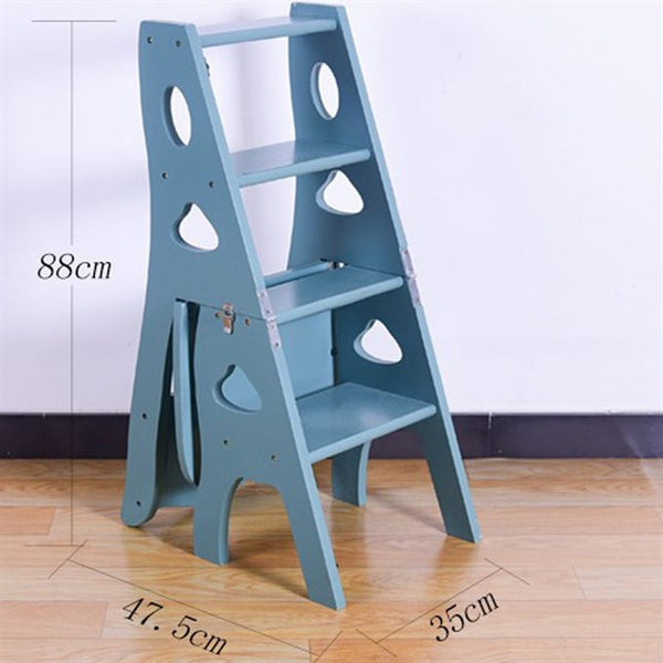 Martoffes™ Solid Wood Folding Ladder Chair