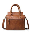 Martoffes™ Crossbody Leather Handbag with Organizing Compartments