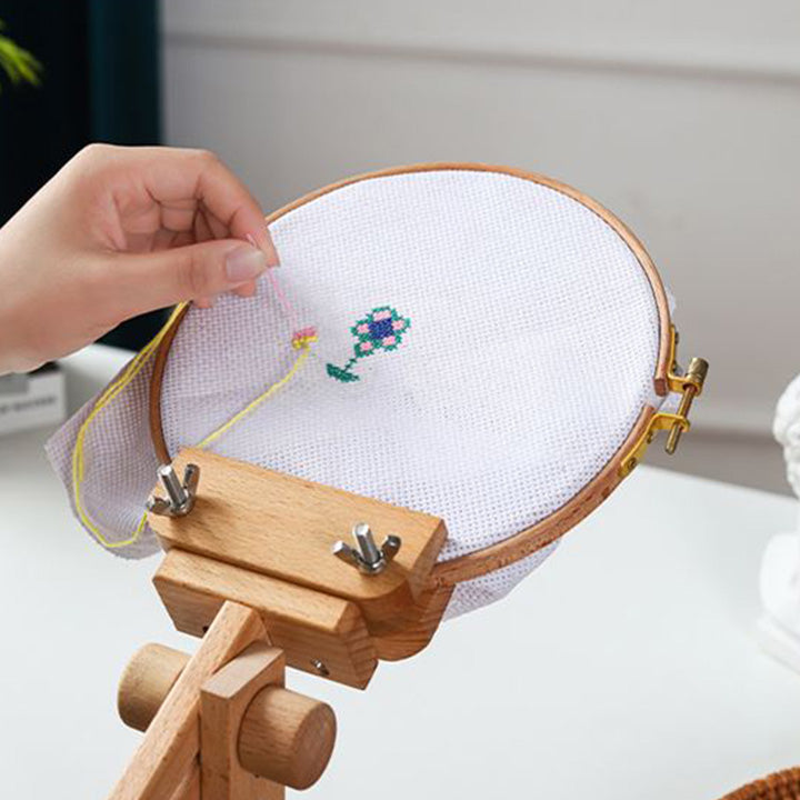 Martoffes™ Wood Embroidery Stand Frame, Embroidery frame, Embroidery hoop, Embroidery  stand, Embroidery hoop stand, Cross stitching frames, Embroidery –  Martoffes Store