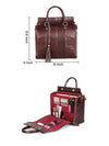 Martoffes™ Crossbody Leather Handbag with Organizing Compartments