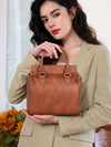 Martoffes™ Crossbody Leather Handbag with Organizing Compartments