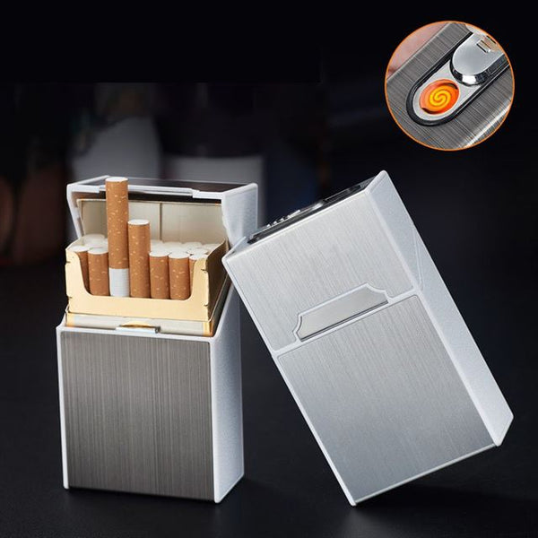 Martoffes™ USB Charging Cigarette Case Lighter