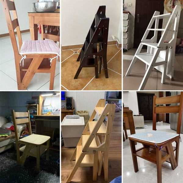 Martoffes™ Four-step Folding Ladder Chair