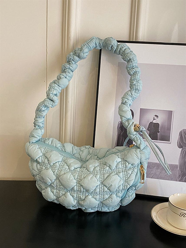 Puffer Bag Quilted Padded Tote Bags