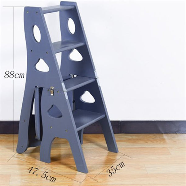 Martoffes™ Solid Wood Folding Ladder Chair