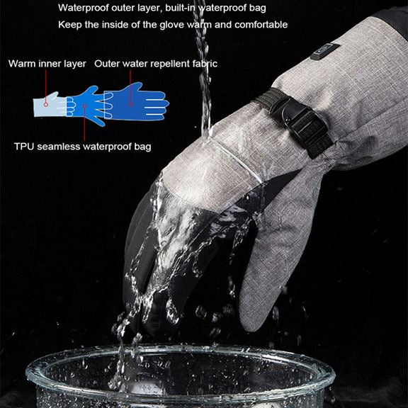 Martoffes™ Pair Waterproof Heating Gloves
