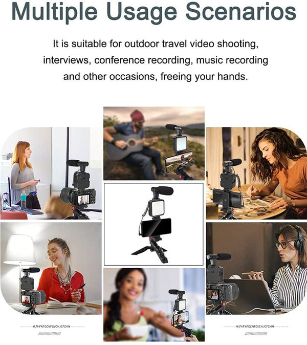 Martoffes™ Video Microphone Vlogging Kit