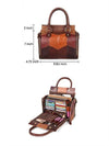 Martoffes™ Crossbody Leather Handbag with Organizing Compartments