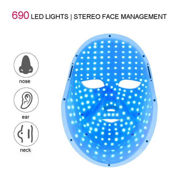 Martoffes™ 7 Colors Led Face Therapy Facial Mask